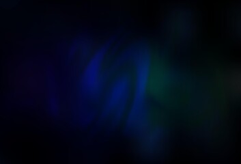 Dark Blue, Green vector blurred bright pattern.