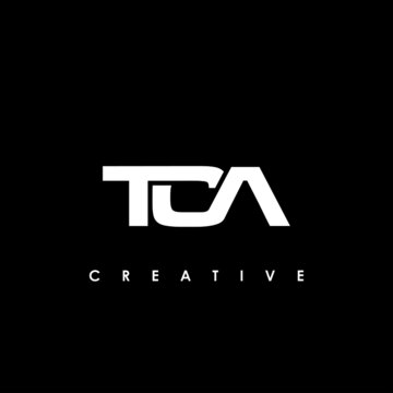 TCA Letter Initial Logo Design Template Vector Illustration