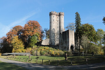 Fototapeta na wymiar Tower in fall