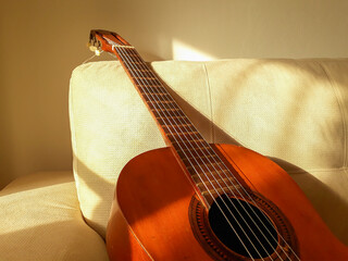 Spanish Guitar Over Couch