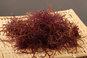 Naklejka premium 乾燥赤のり