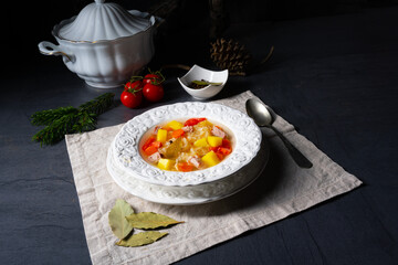 kapusniak delicious polish sauerkraut soup