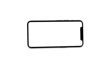 Fototapeta premium smartphone With Blank Screen in 3d