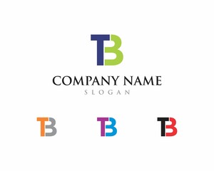 Letters T and B Logo Vector 001