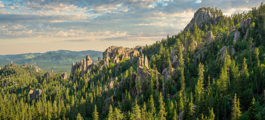 Cathedral Spires hike in the Black Hills of Custer State Park South Dakota - hike from the Needles...