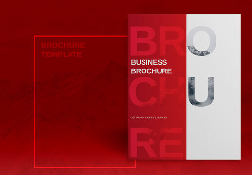 Red Studio Brochure Layout