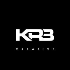 KRB Letter Initial Logo Design Template Vector Illustration