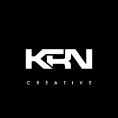 KRN Letter Initial Logo Design Template Vector Illustration