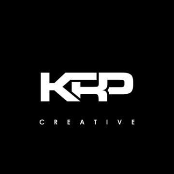 KRP Letter Initial Logo Design Template Vector Illustration