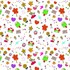 Repeat pattern for kids clothing design