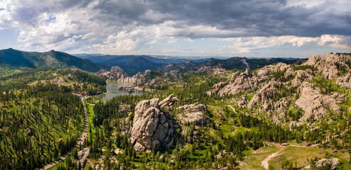 Sylvan Lake in Custer State Park - South Dakota Black Hills