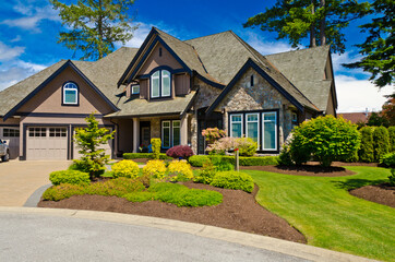 Luxury house in Vancouver, Canada.