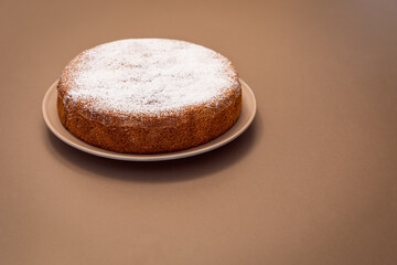 Ancient recipe for almond and dry bread cake (Antica torta alle mandorle e pane)