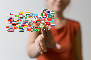 international flags 3d global partner