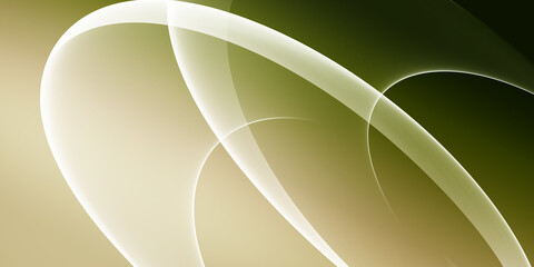 Green color and Yellow color background abstract wave art