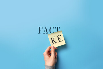 Inscriptions: fact and fake. A person's choice between truth and falsehood