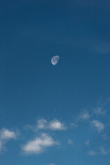 Naklejka na ściany i meble moon in sky