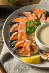 Homemade Steamed Stone Crab Claws