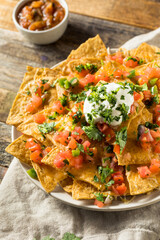 Homemade Cheesy Mexican Nachos