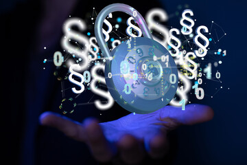 Labor Law Lawyer Legal Business Internet Technology Concept