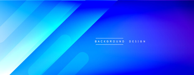 Dynamic lines abstract background. 3D shadow effects and fluid gradients. Modern overlapping forms