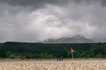 storm over the mountain