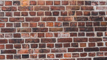 red brick wall, red bricks, red wall. red background