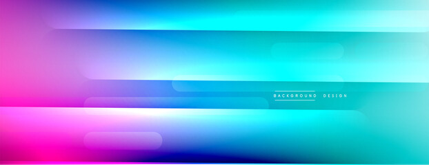 Fototapeta premium Dynamic lines abstract background. 3D shadow effects and fluid gradients. Modern overlapping forms