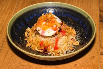 plate with portion of partridge