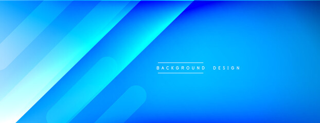 Dynamic lines abstract background. 3D shadow effects and fluid gradients. Modern overlapping forms