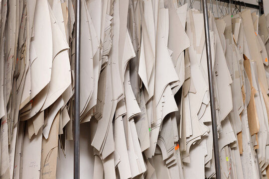 mold clothes in a sewing shop