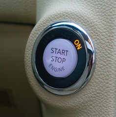 Engine button start stop on