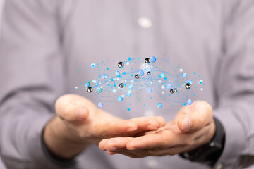 Unity group and teamwork concept digital