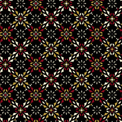 Geometric pattern seamless vintage retro design
