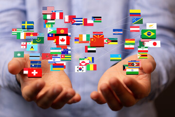 international flags 3d global partner