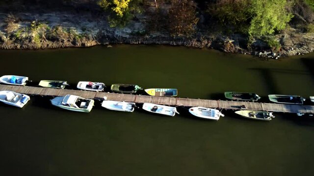 boats on the river peer