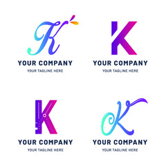 Collection of K Logo Templates