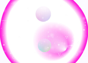 Fluid dynamic background with vibrant rainbow gradients. Dynamic hologram. Holographic cosmos.