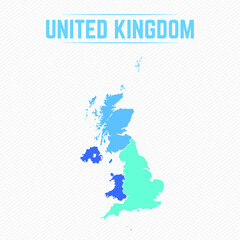United Kingdom Detailed Map With Countries