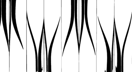 Vector brush sroke texture. Distressed uneven grunge background. Abstract distressed vector illustration. Overlay over any design to create interesting effect and depth. Black isolated on white. EPS10