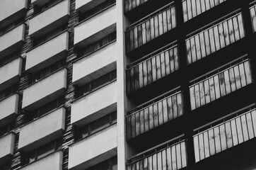 Obraz premium balconies of building