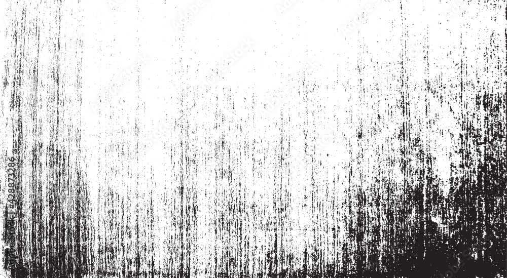 Wall mural rough black and white texture vector. distressed overlay texture. grunge background. abstract textur