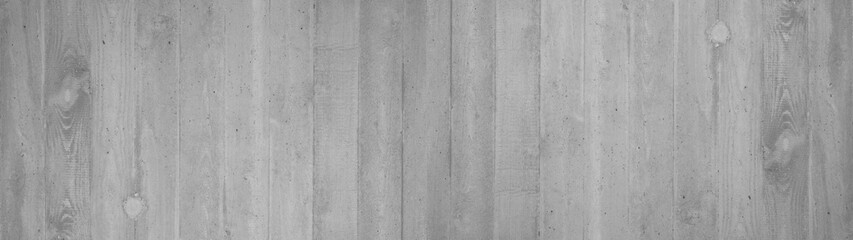 White gray grey stone concrete cement texture background panorama banner long, with wooden boards structure