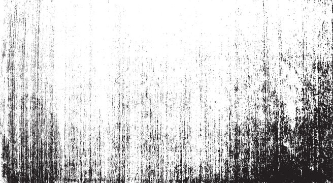 Rough black and white texture vector. Distressed overlay texture. Grunge background. Abstract textured effect. Vector Illustration. Black isolated on white background. EPS10