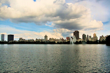 Obraz premium A panoramic view of New York