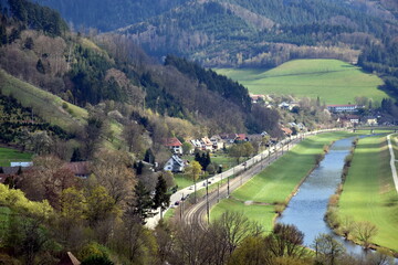 Blick auf die Umgebung von Gengenbach im Schwarzwald
