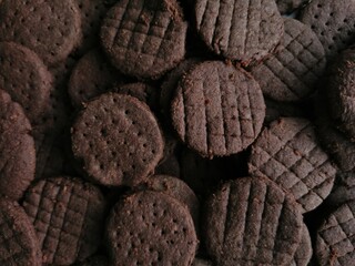 close up of a pile of cones