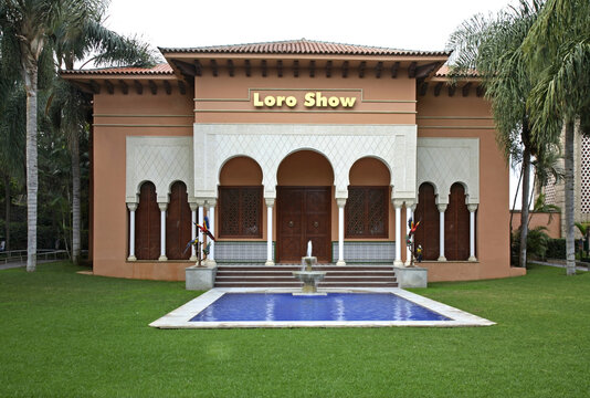 Loro Park in Puerto de la Cruz. Tenerife. Spain