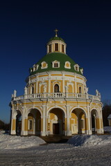 Church of the Nativity of the Blessed Virgin Mary in Podmolkovo. Serpukhov, Moscow region, Russia