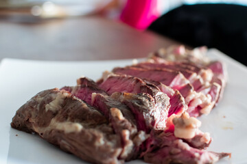 Juicy and tender sous vide rib eye